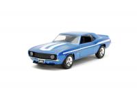 Rychle a zběsile Twin Pack Chevrolet Camaro 1969 a Dodge Charge Wide Body 1968, 1:32 Wave 2/1